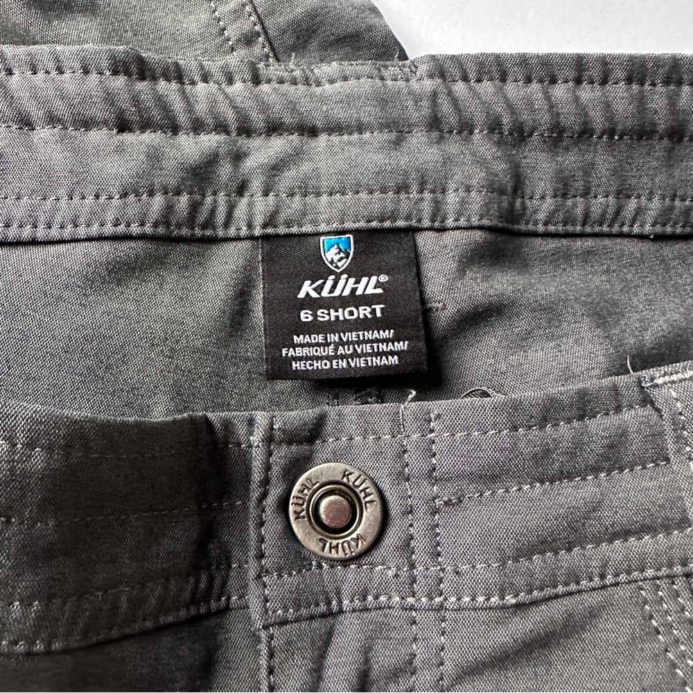 Women’s Kühl scrunch leg hiking pants gray size 6 - Picture 2 of 6